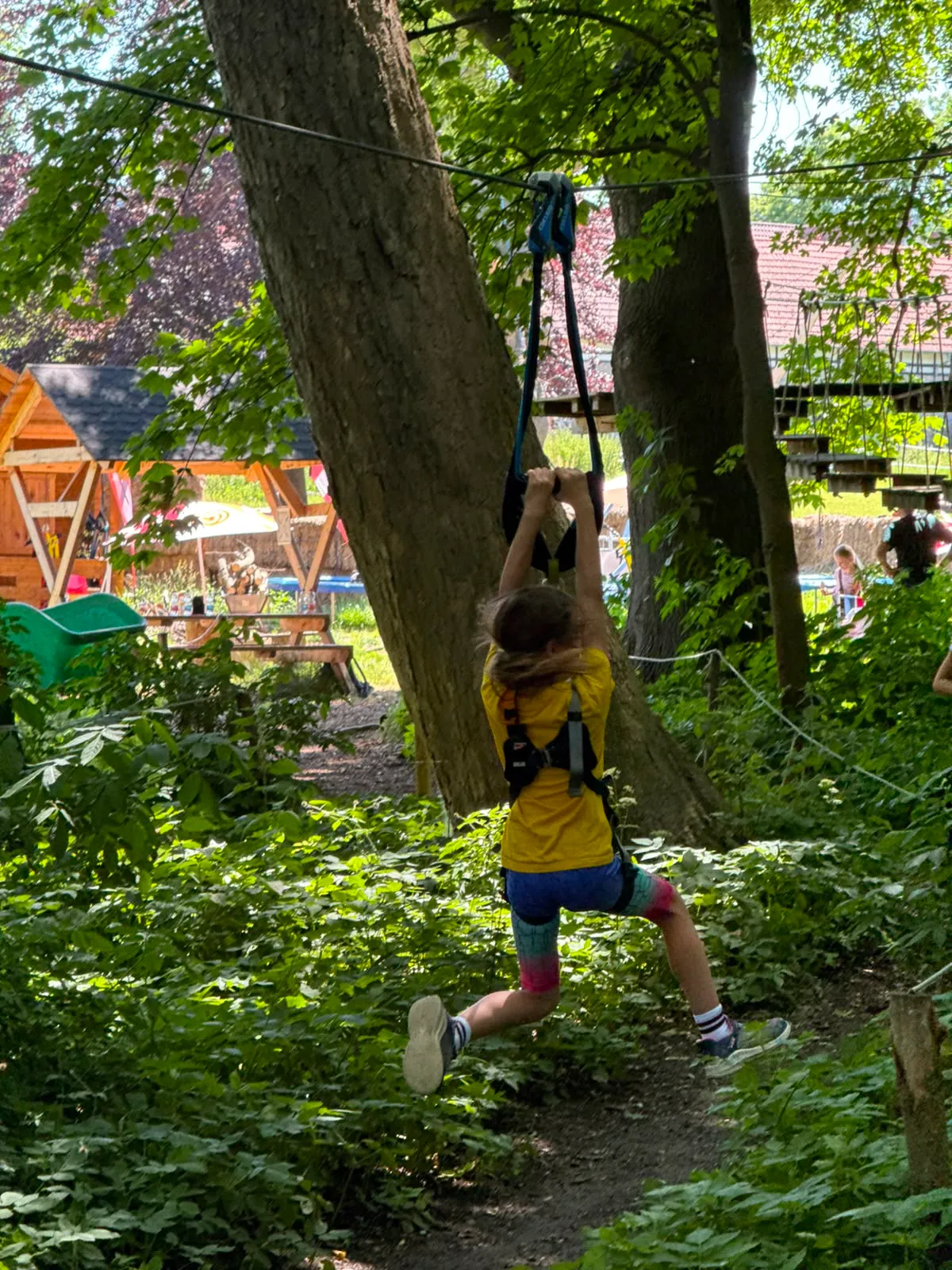 Galeriebild zu Kinder- und Jugendvereinsausflug 2026: Mut, Höhenrausch & Teamgeist im Kletterwald