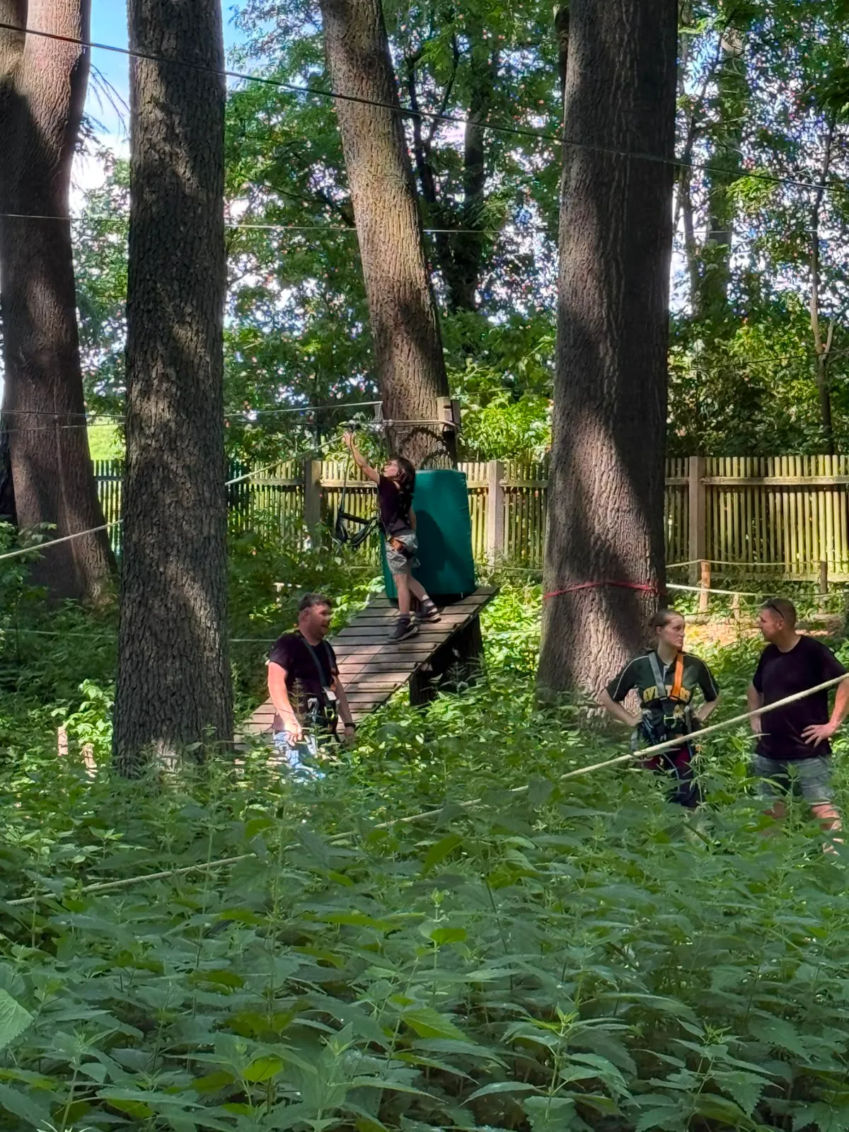 Galeriebild zu Kinder- und Jugendvereinsausflug 2026: Mut, Höhenrausch & Teamgeist im Kletterwald