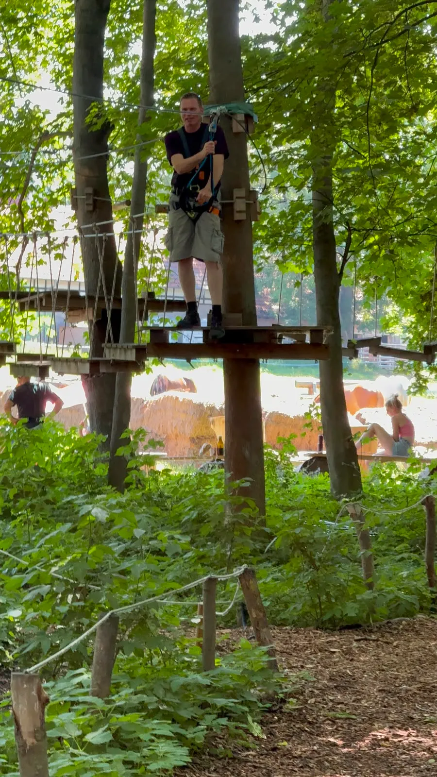 Galeriebild zu Kinder- und Jugendvereinsausflug 2026: Mut, Höhenrausch & Teamgeist im Kletterwald