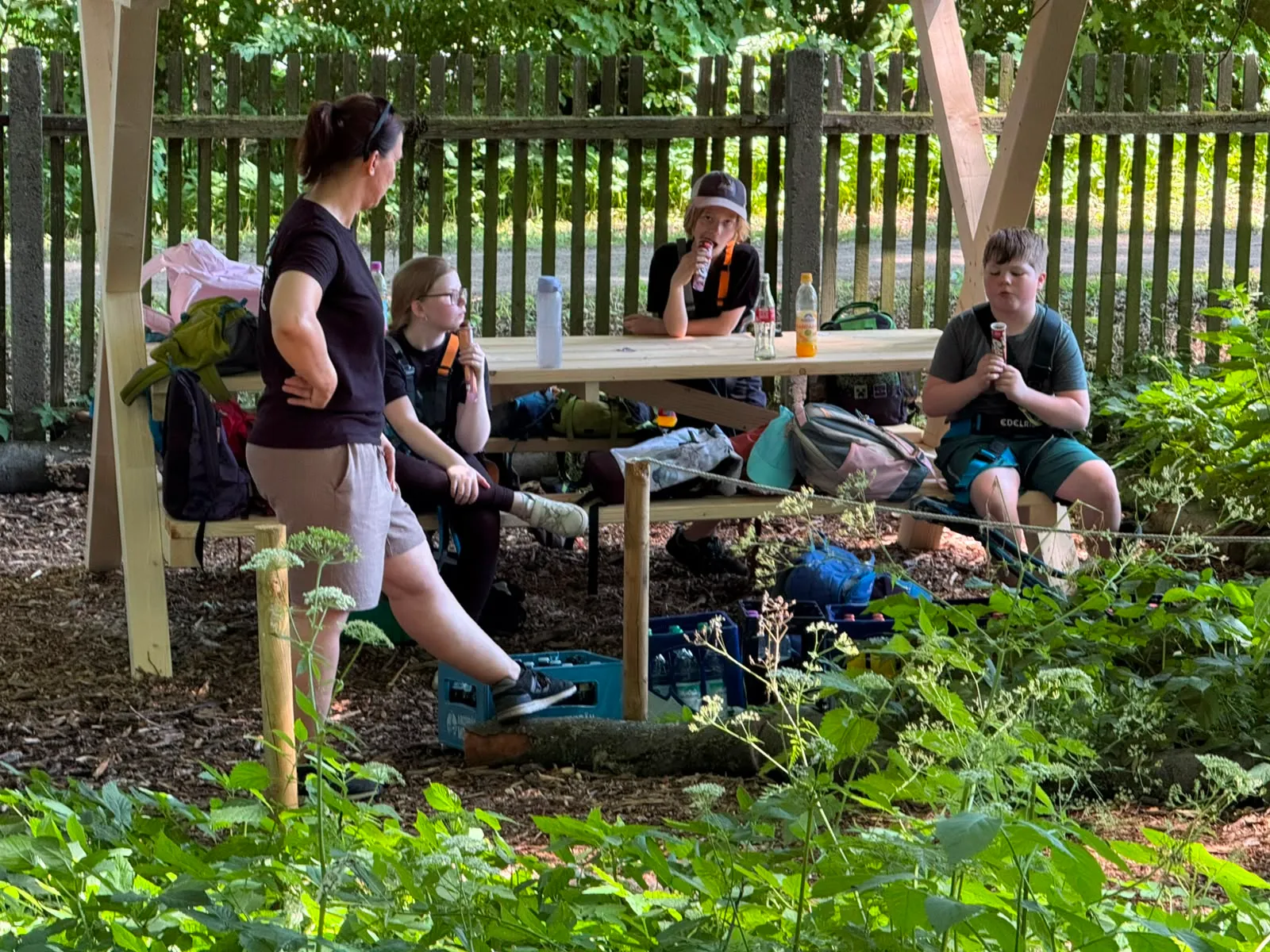 Galeriebild zu Kinder- und Jugendvereinsausflug 2026: Mut, Höhenrausch & Teamgeist im Kletterwald