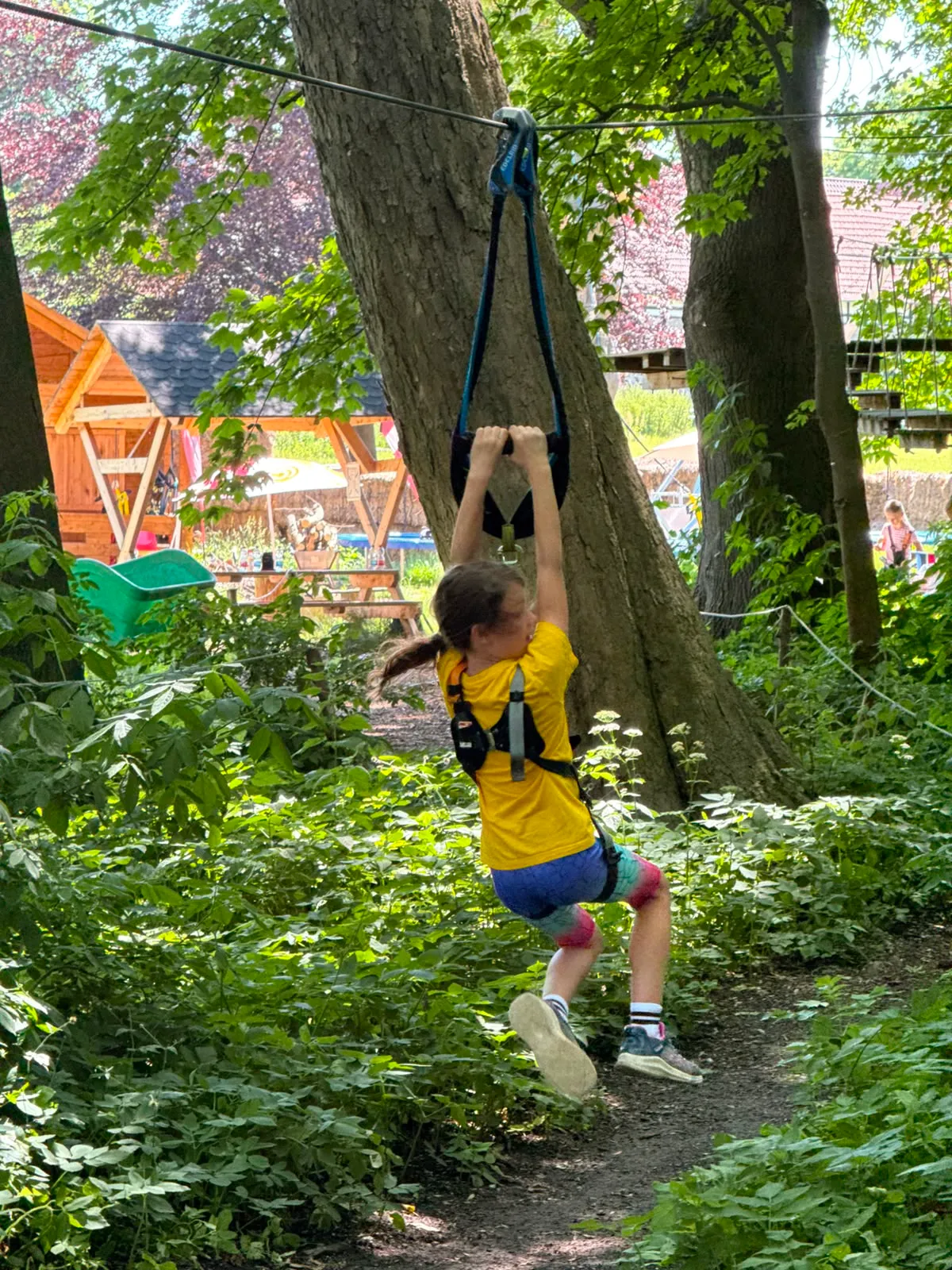 Galeriebild zu Kinder- und Jugendvereinsausflug 2026: Mut, Höhenrausch & Teamgeist im Kletterwald