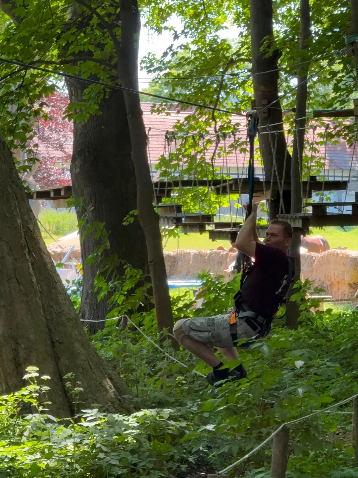 Galeriebild zu Kinder- und Jugendvereinsausflug 2026: Mut, Höhenrausch & Teamgeist im Kletterwald