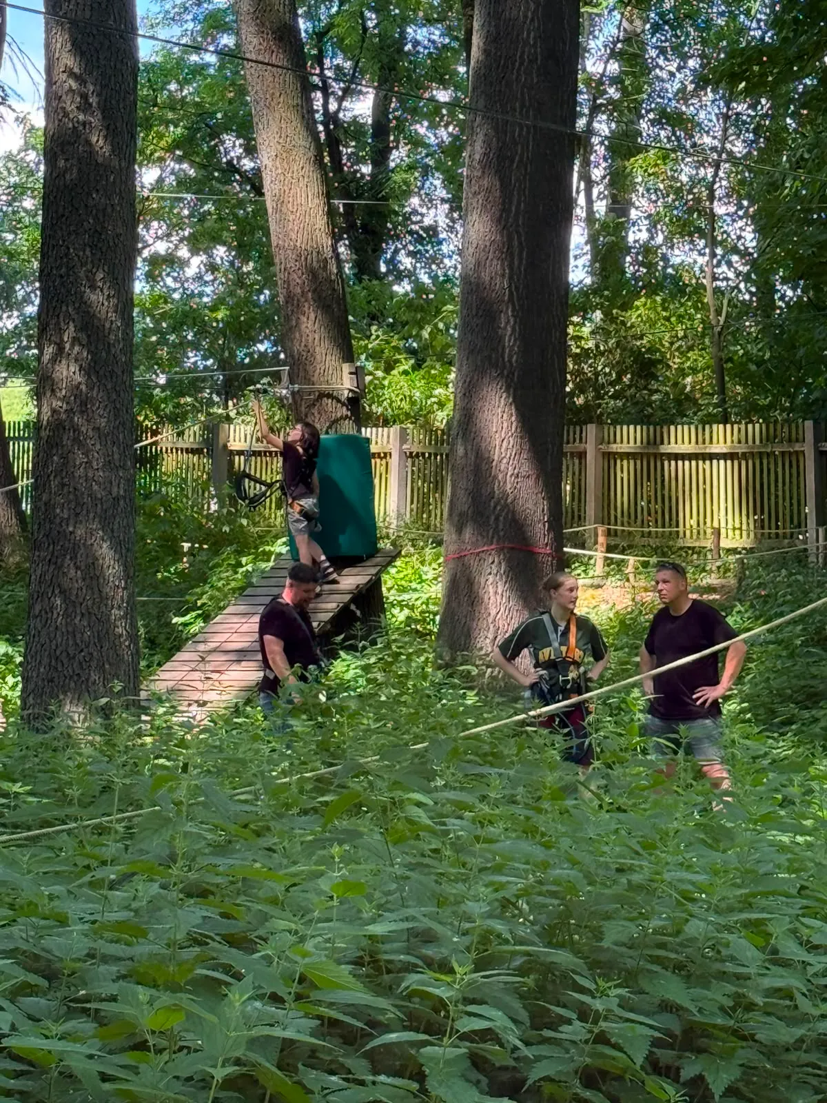 Galeriebild zu Kinder- und Jugendvereinsausflug 2026: Mut, Höhenrausch & Teamgeist im Kletterwald